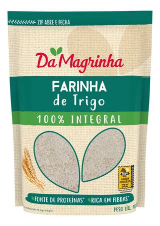 Farinha 1Kg Integral Da Magrinha Divina Fórmula Farmácia de