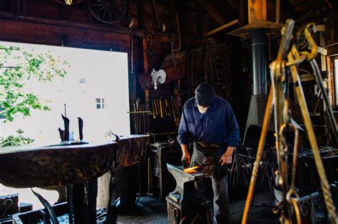 Benjamin Blacksmith Shop Opening Day Mackinac State Historic Parks