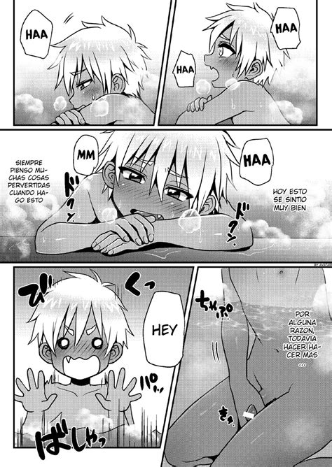 [koneko Gumi Poron ] Sentou De Hitori Asobi O Suru Otokonoko No