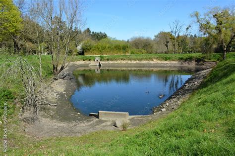 Saint Herblain Bassin De R Tention Des Eaux Pluviales Niveau Mars