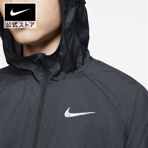 【楽天市場】ナイキ エッセンシャル メンズ フーデッド ランニングジャケット Nike ウェア 撥水 Bv4871 010 アウター 防寒 パーカー 春ジャケット 黒 ギフト：nike 公式