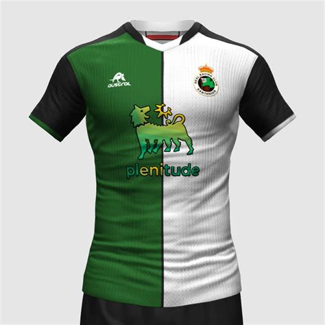 Racing Santander Home FIFA 23 Kit Creator Showcase