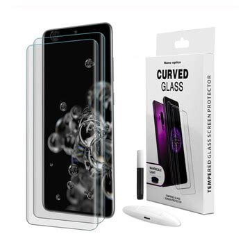 X Picasee D Uv Gebogenes Schutzglas F R Samsung Galaxy S G G B