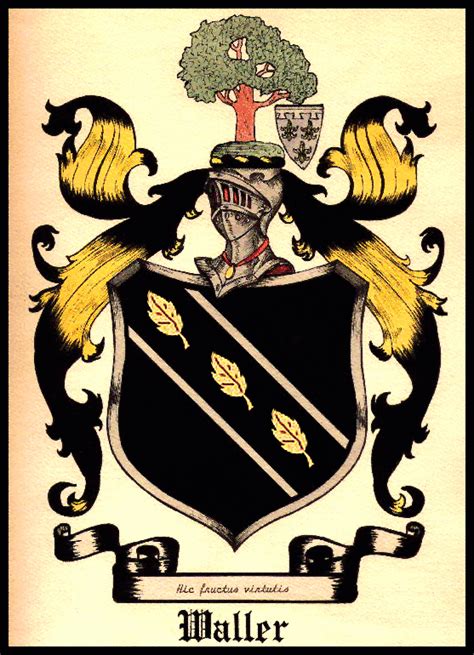 Coat of Arms Waller genealogy