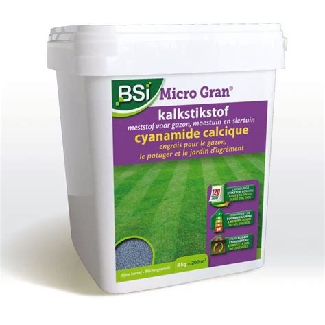 Engrais Potager BSI Micro Gran Cyanamide 8 Kg Cdiscount Jardin