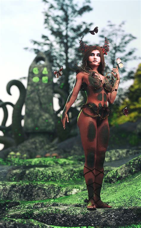 Blossom Druid By GeteraFromFaerun Hentai Foundry