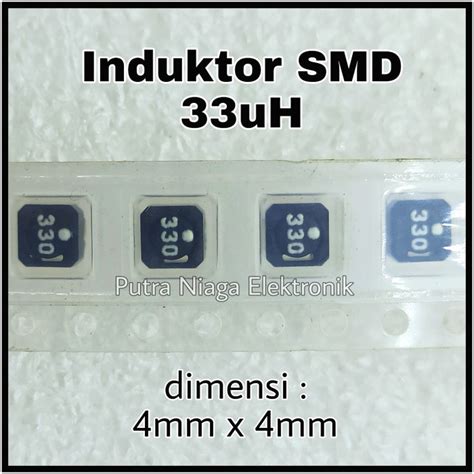 Jual Induktor SMD 33uH Inductor Power 0 033mH 4mm X 4mm Marking 330