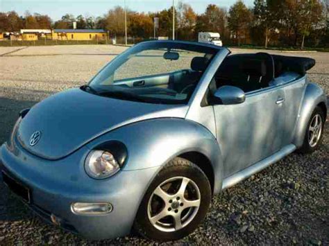 New Beetle Cabrio Trendline Hell Silber Blau Neue Positionen