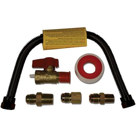 24 In Universal Gas Appliance Hook Up Kit 190026 The Home Depot