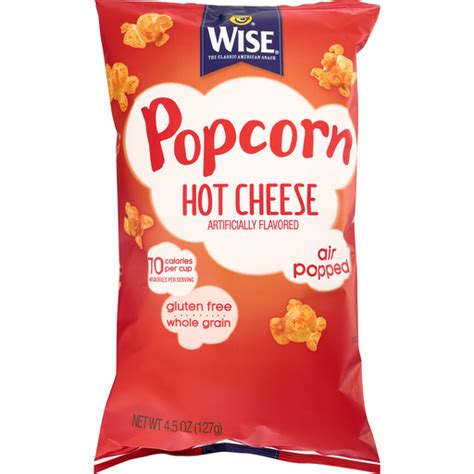 Wise Hot Cheese Popcorn Oz Bag Shop Carlie C S