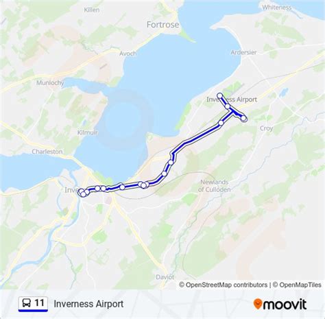 11 Route Schedules Stops Maps Inverness Airport Updated