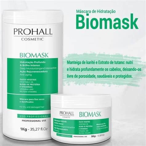 Kit de Máscaras Prohall Biomask Proboo Fiber Extreme Repair