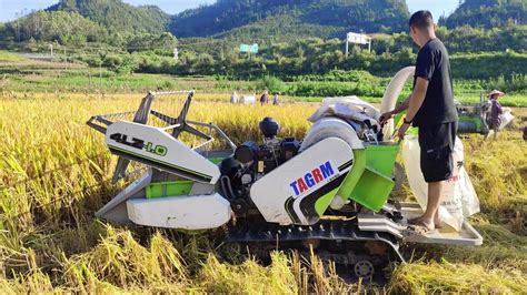 Easy Operation Manual Automatic Wheat Harvesting Mahine Paddy Kubota