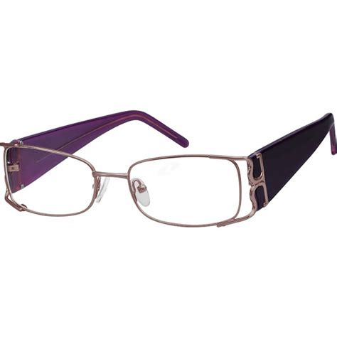 Pink Rectangle Glasses 737919 Zenni Optical Eyeglasses Zenni