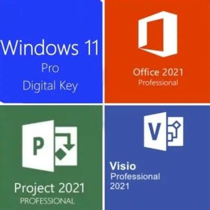 Office Business Windows 11 Pro Office 2021 Project Pro 2021