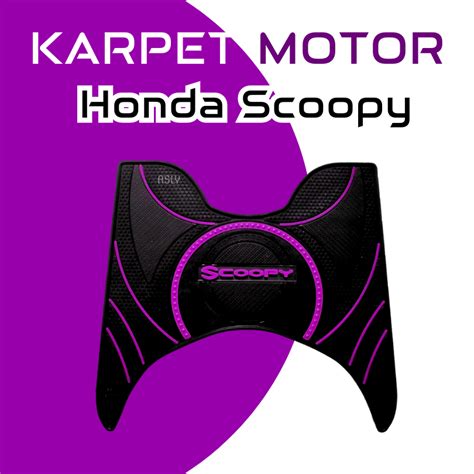 Jual Karpet Motor Honda Scoopy Monster Karpet Scoopy New Pgm Fi