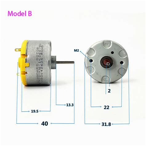 RF 500TB 12560 RC500 KW 16260 Motor DC 12V Micro Grandado