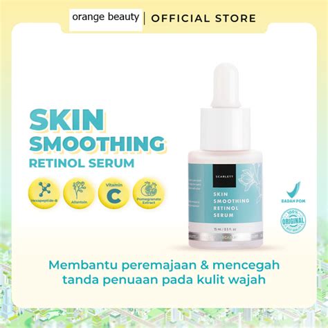 Scarlett Whitening Skin Smoothing Retinol Serum Retinol Lazada Indonesia