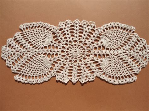 Oval Crochet Doily New Hand Crocheted Doilies Ecru Doily Etsy Crochet