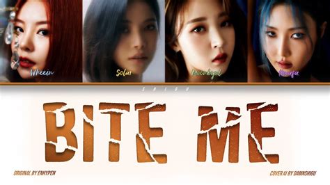 Mamamoo Ai Cover Bite Me Enhypen Color Coded Lyrics Rom