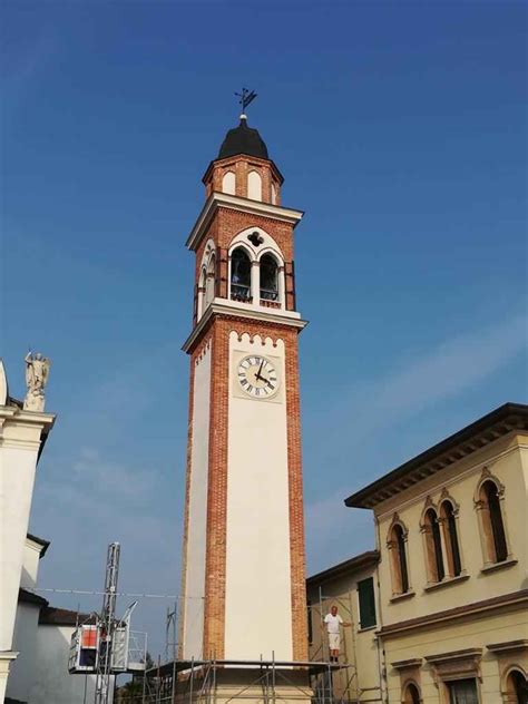 Campanile Di San Michele Arcangelo Di Vaccarino Restauro Arcart