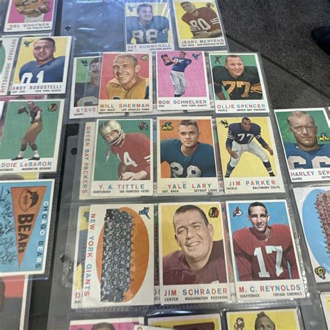 Topps Football Partial Set Many Hofs Some Duplicates See Pics And