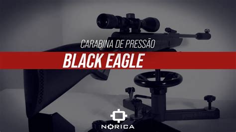 Carabina De Press O Black Eagle Da Norica Coronha Em Madeira Youtube