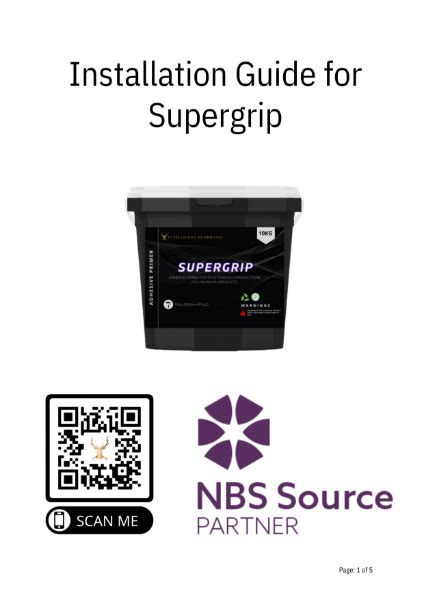 Supergrip Primer For Extra Adhesion For Plaster Intelligent