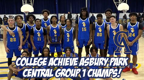 College Achieve Asbury Park 74 Manville 33 Central Group 1 Final