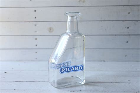 Ricard Anisette Pastis Aperitif Branded Water Carafe Pitcher