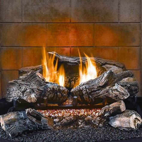 30 W Ventless Natural Gas Propane Fireplace Logs Foter