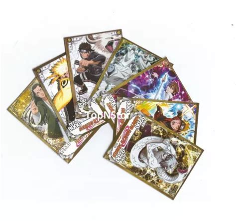 Kit Cartinhas Naruto Pacotinhos Cards Pequenos Parcelamento