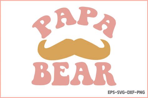 Papa Bear Svg Graphic By Creative Art · Creative Fabrica