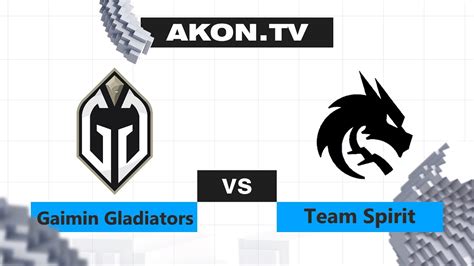 ДОТА 2 RU Gaimin Gladiators vs Team Spirit bo5 1win Series Summer