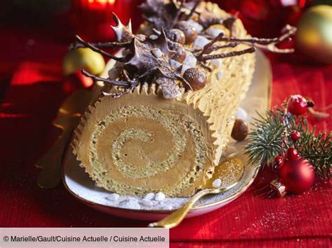 Bûche à la vraie crème au beurre au café Recette Recette buche