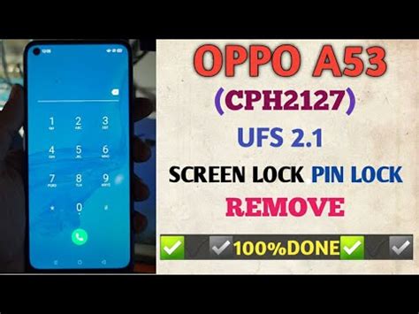 Oppo A53 Hard Reset Screen Lock Remove Pin Lock Pattern Lock Password