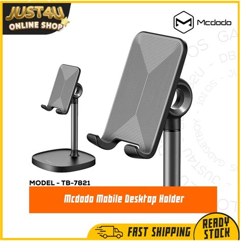 MCDODO TB 7821 TELESCOPIC PHONE HOLDER DESKTOP STAND HP TABLET Shopee