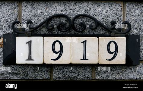 Year 1919 Hi Res Stock Photography And Images Alamy