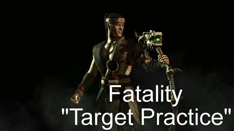 Mortal Kombat X Kung Jin Fatality 1 Target Practice YouTube