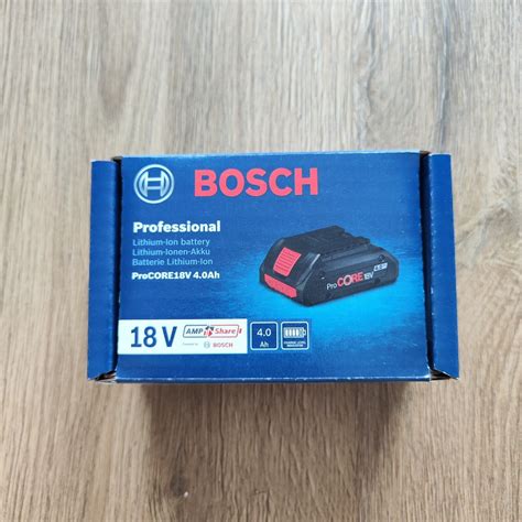 Bosch Professional ProCore 18 V 4 0 Ah Akkupack 1600A016GB