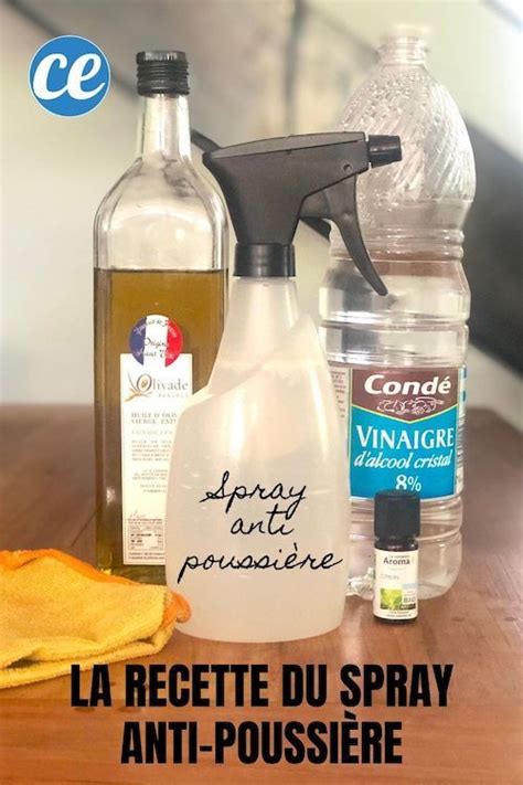 La Recette Maison Du Spray Anti Poussi Re Recette Trucs Et Astuces