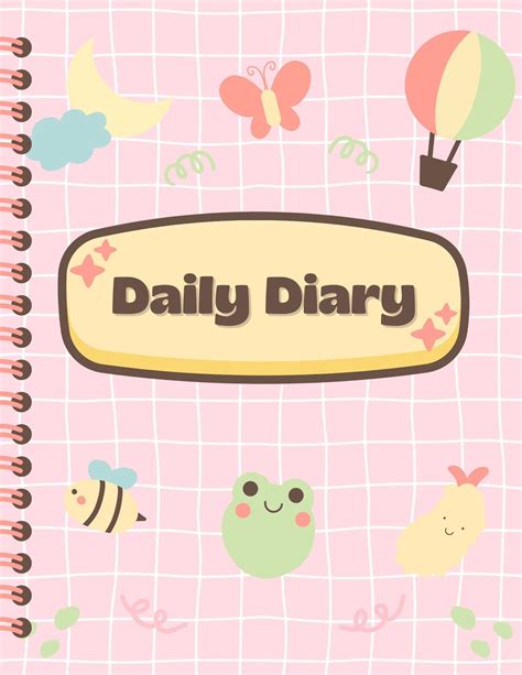 Girly Diary Page