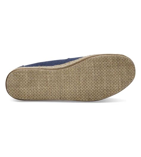 Buy Toms Navy Blue Deconstructed Alpargata Rope Espadrille Shoes For