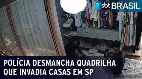 Quadrilha invadia casas para furtar jóias SBT Brasil 06 09 23 YouTube