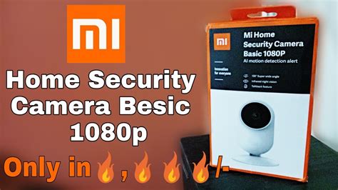 Mi Home Security Camera Basic P Unboxing Full Review Youtube