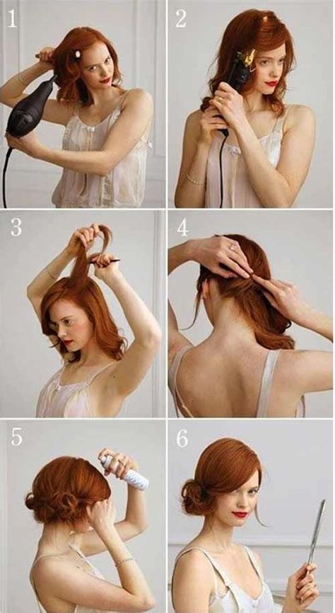 1920s Hairstyles Updo Tutorial