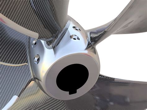 Carbon Fiber Marine Propeller Fiberdyne