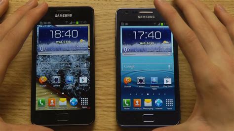 Galaxy S2 Plus Vs Galaxy S2 Youtube