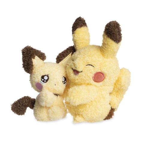 Pichu & Pikachu Pokémon Sweet Support Plush - 7 In. | Pokémon Center ...
