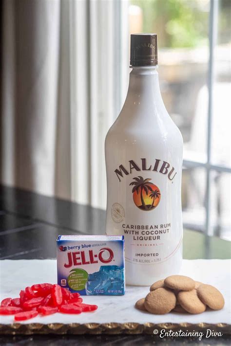 Jello Shot Recipe Using Malibu Rum Dandk Organizer